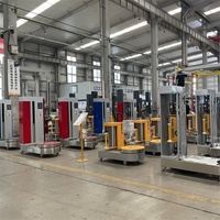 Machine d'emballage automatique de bagages d'aéroport facile à utiliser avec balance intégrée