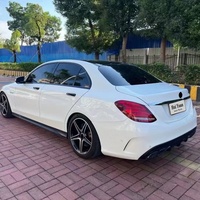Kit de carrosserie de rénovation d'usine pour Mercedes-Benz Classe C W205 C180 C200 C260 C300 4MATIC Mise à niveau vers W205 1:1 Style E63 AMG