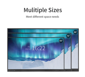 65 75 86 98 110 Pen Finger Touch Interactive Flat 4K Lcd Digital Smart for Schools Teaching V100 Interactive V100 V100 Interacti - Product Image 6