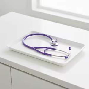 Stéthoscope médical professionnel Medco <span class=keywords><strong>de</strong></span> haute qualité MK01-122, source d'alimentation manuelle, acier inoxydable - Product Image 2