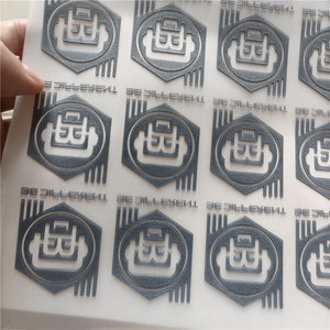 Patch thermocollant en silicone pour logo de chapeau, personnalisé, 3D en relief, autocollants thermocollants, transferts sérigraphiés personnalisés, étiquettes - Product Image 5