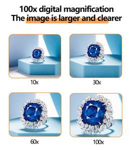 Kamera portabel definisi tinggi dengan proyeksi waktu nyata untuk pemeliharaan dan autentikasi-cakram Digital <span class=keywords><strong>100X</strong></span> kaca pembesar - Product Image 6