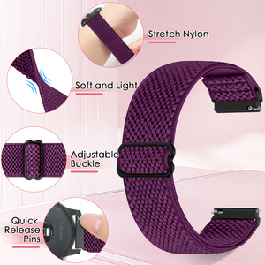 Bracelet de montre 20 mm pour <span class=keywords><strong>Garmin</strong></span> Forerunner 55/158/165/245/645/<span class=keywords><strong>Garmin</strong></span> Vivoactive 6/5/3/<span class=keywords><strong>Garmin</strong></span> <span class=keywords><strong>Venu</strong></span>/<span class=keywords><strong>Venu</strong></span> 2 Plus/<span class=keywords><strong>Venu</strong></span> <span class=keywords><strong>Sq</strong></span> 2 Music - Product Image 5