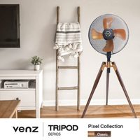 Moteur AC de style bois luxueux, série PIXEL ROMA BLACK, design moderne, pour hôtel, villa et maison de luxe et résidentielle.