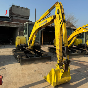 Excavadora de orugas hidráulica mini Yanmar ViO80 usada, 8 toneladas, giro de cola cero, original de Corea, 2022, pocas horas, con rodamientos y caja de cambios. - Product Image 4