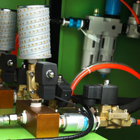 Máquina de Moldeo por Soplado Semiautomática de 2 Cavidades para Botellas de Bebidas de PE y PET - SMC PLC, Alta Productividad, Bajo Costo, Fácil de Instalar