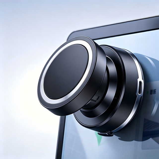 Magnetic Car Phone Holder Universal Extendable Vacuum Suction Mount N52 Strong Magnet Silicone Vacuum Suction Cup