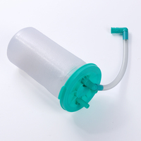Sac de collecte de liquide médical doublure d'aspiration 1000ml 1500ml bidon couvercles jetables bouteille d'aspiration