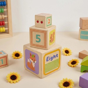 Giocattolo Educativo Montessori in Legno per Ordinare i Numeri, Certificato EN71, Design Cartoon, Sviluppo Cognitivo, Personalizzabile, <span class=keywords><strong>3</strong></span> <span class=keywords><strong>Anni</strong></span> - Product Image 3