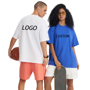 T-shirt pour homme 100% coton, logo personnalisé, design de qualité supérieure, col rond, t-shirt oversize, streetwear, t-shirt uni pour homme - Product Image 1