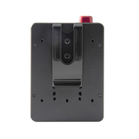 Jingying Mini V-lock Mount Batterie D-TAP Alimentation V Mount Batterie Boucle Plaque pour Mini V-mount Batterie