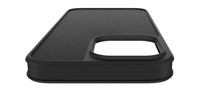 Étui de téléphone portable en TPU noir pour 12/13/14/15 avec côtés rainurés, design luxueux, antichoc et étanche, ajustement parfait à 100%