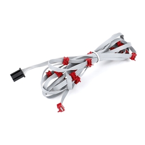 8pin ไมโครสีแดง1.27มม. 28AWG พีวีซีแบนสำหรับการใช้งานรถยนต์ - Product Image 1