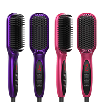 Peigne Coiffant pour Cheveux en Drop Shipping, Cadeau, Peigne Chauffant Populaire, Brosse Portable Personnalisable Gratuite