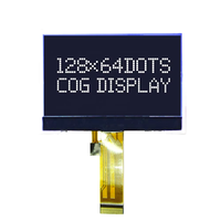 Layar Panel Tampilan Kustom Segmen TFT COG Karakter OLED Grafis 128x64 Backlight Digital Laris Manis ST7567 1.8" Chip Elektronik LCD