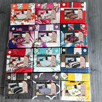 Ensemble de draps en microfibre ultra doux 6 pièces, imprimé floral, literie confortable pour toutes les saisons, vente en gros de textiles de maison