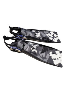 Palmes <span class=keywords><strong>de</strong></span> <span class=keywords><strong>plongée</strong></span> et <span class=keywords><strong>de</strong></span> apnée professionnelles V.DIVE - Durables, entièrement en caoutchouc, anti-UV, écologiques, légères et réglables pour adultes - Product Image 3