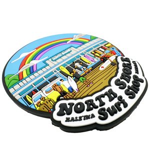 Etiqueta de PVC para Refrigerador con Imán, de Goma Suave Esculpida en 2D, con Maqueta Gratuita, de Taller Verificado y Confiable - Product Image 1