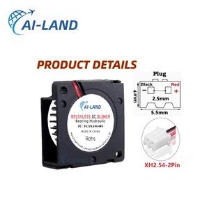 Thái Lan DC 5V 12V Mini Blower 20Mm Ultra-Mỏng Micro Blower 20X20X5Mm Nhỏ Không Chổi Than Cooler <span class=keywords><strong>Fan</strong></span> Cho Thiết Bị Mặc - Product Image 3