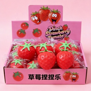Juguete Antiestrés de Fresa Roja, Suave y Adorable, a Bajo Precio, Regalo para Niños - Product Image 4
