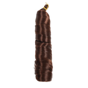 Cabello Rizado Francés para <span class=keywords><strong>Trenzas</strong></span>, Cabello Suelto Ondulado para Trenzar, Extensiones de Cabello Sintético con Rizos Espirales Españoles para Crochet - Product Image 4