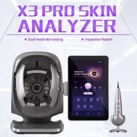 Analyseur de peau AI de bureau avec scanner facial 3D portable pour salons de beauté