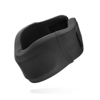 Oreiller de voyage souple et respirant en nylon et élasthanne, attelle de cou pour motocross, soutien de flexion cervicale pour les douleurs au cou M/L
