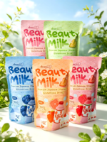 Poudre de Collagène Peptidique OEM Éclaircissante à la Fraise - Certifiée ISO, Hydratante et Éclaircissante pour la Peau, 18g, Multi-saveurs, Nutritive