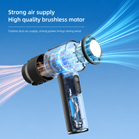 Ventilateur de refroidissement portable avec mousqueton, coussin de refroidissement à glace, 3000 mAh rechargeable, affichage numérique, moteur sans balais, pour voyage et extérieur, OEM ODM