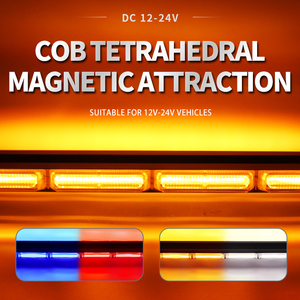 <span class=keywords><strong>COB</strong></span> Tow <span class=keywords><strong>LED</strong></span> nhấp nháy cảnh báo thanh ánh sáng nam châm 4 bên khẩn cấp nhấp nháy tín hiệu ánh sáng cho an toàn xây dựng xe off-road - Product Image 5