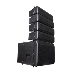 Précision Pro Audio LA412D-KIT <span class=keywords><strong>1000</strong></span> W Concert Stage Active Line Array Powered Speaker Sound PA System - Product Image 1