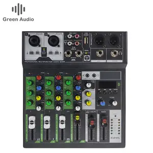 GAX-6BT Microphone Radio Studio Optical Audio Mixer For Wholesales