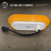 Feu clignotant LED ambre 24V pour camion minier Sinotruk HOWO MT86, référence 4130000252, pièces automobiles en gros, usine chinoise