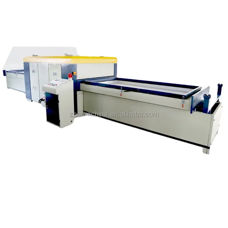 full automation double tables vacuum membrane hot press laminating wooden door pvc vacuum press machine