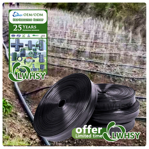 32mm PE Soft Rain Hose Irrigation System-Wear-resistant Laser Design 50m/100m/200M Roll Length Hsy Hsy-rp for Garden Wat
