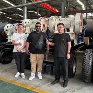 Britador Móvel a Diesel PE400X600 de Precisão para Britagem de Rocha, Britador de Mandíbula para Granito, Britador de Concreto e Mármore - Product Image 5