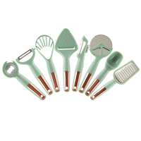 Vente en gros de 8 pièces ensemble de gadgets de cuisine multifonctions ensemble d'ustensiles professionnels pour la cuisine à domicile