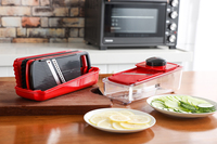 Keuken Accessoires Mandoline Snijmachine Julienne Dunschiller Voor Groenten Kool Mandoline Salade Shredder