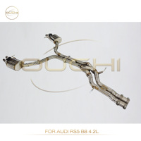 Sistem Knalpot Cat-Back Stainless Steel Ouchi Hot Selling untuk Audi RS5 B8 4.2L dengan Desain Z-Pipe, Suara V8 Mendalam, Pemasangan Langsung (Direct Bolt-On)