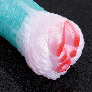 Silicone liquido uomo Stocker fantasia piante aliene masturbatori tazza doppio canale foro Fetish Sex Toy maschio morbido masturbatori - Product Image 1