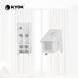 ระบบรางม่าน KYOK สีขาว พลาสติก ดีไซน์ทันสมัย ติดตั้งง่าย พร้อมขายึดผนัง - Product Image 2