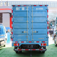 Camion électrique SINOTRUK HOWO avec batterie CATL 165 kWh |   Fourgon utilitaire électrique haute performance |   Camionnette de 4,15 m pour la livraison du dernier kilomètre