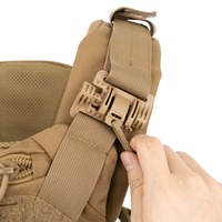 Gilet tactique à dégagement rapide porte-plaque durable en polyester 900D
