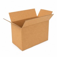 Boîte en carton ondulé RSC à double paroi, recyclable, imperméable, personnalisée, en papier kraft 5 plis, rigide, pour l'expédition de composants électroniques, avec logo