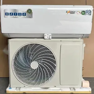 جهاز تكييف هواء بعاكس صغير يتم تركيبه على الحائط بجودة عالية 9000 وحدة حرارية بريطانية ومتنوع التردد وبمصدر طاقة كهربائية فقط للتبريد متوفر في المخزون