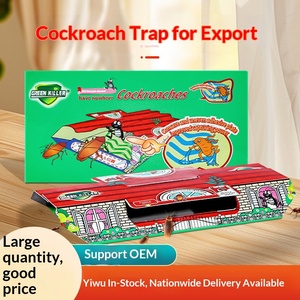 Trampa para <span class=keywords><strong>Cucarachas</strong></span> <span class=keywords><strong>de</strong></span> Comercio Exterior con Adhesivo Fuerte 19x9cm Roja, Elimina <span class=keywords><strong>Cucarachas</strong></span> en Interiores, Uso en Cocina - Product Image 4