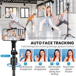 Trípode <span class=keywords><strong>con</strong></span> Seguimiento Facial por IA de 180 cm, Trípode para Cámara PTZ, Portátil, Plegable, <span class=keywords><strong>con</strong></span> <span class=keywords><strong>Control</strong></span> <span class=keywords><strong>Remoto</strong></span> Inalámbrico, Palo <span class=keywords><strong>Selfie</strong></span> <span class=keywords><strong>con</strong></span> Seguimiento Facial Automático para Teléfono - Product Image 3