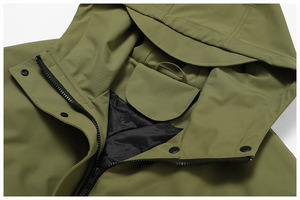 Mode <span class=keywords><strong>d</strong></span>écontracté femmes extérieur manteau hiver cordon ourlet blanc duvet de canard vestes imperméable chaud à capuche <span class=keywords><strong>doudoune</strong></span> pour les femmes - Product Image 3