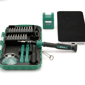 Kit <span class=keywords><strong>de</strong></span> tournevis <span class=keywords><strong>de</strong></span> précision Rolicy 43-en-1: 36 embouts, tournevis magnétique, ventouse, mini barre <span class=keywords><strong>de</strong></span> levier, ouvre-carte SIM pour Iphone et PC - Product Image 2