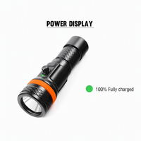 Lampe de plongée OCSHARK D28, étanche IPX8, 1800 lumens, lampe torche LED sous-marine, 26650 SFT40, lampe de plongée